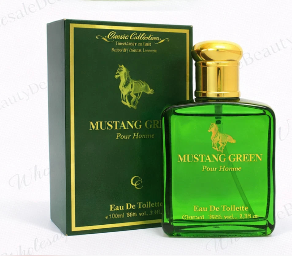 Mustang Green For Men 3.4oz Eau de Toilette inspired by P Green