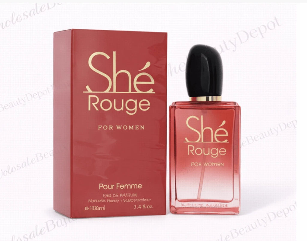 Shé Rouge Eau de Parfum For Women 3.4fl Inspired by Si Passione