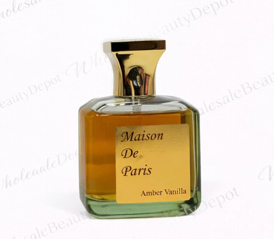 Maison De Paris Amber Vanilla EDP for Men and Women Perfume 3.4 FL OZ. Unisex