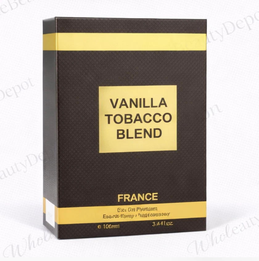 Vanilla Tobacco Blend For Men EDP 3.4Oz Inspired by Tobacco Vanilla