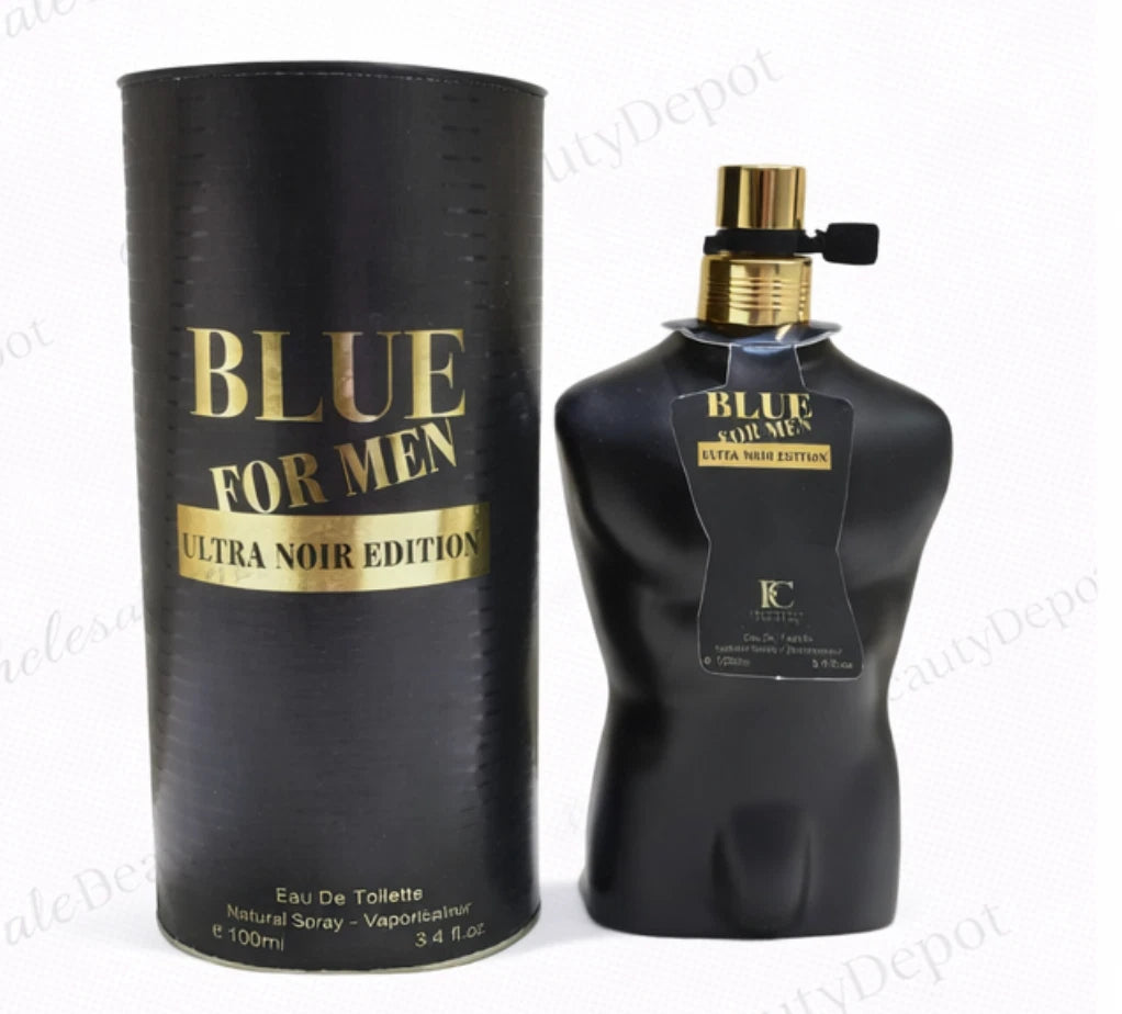 Blue For Men Ultra Noir Edition 3.4oz EDT Spray Men's Fragrance 100ml