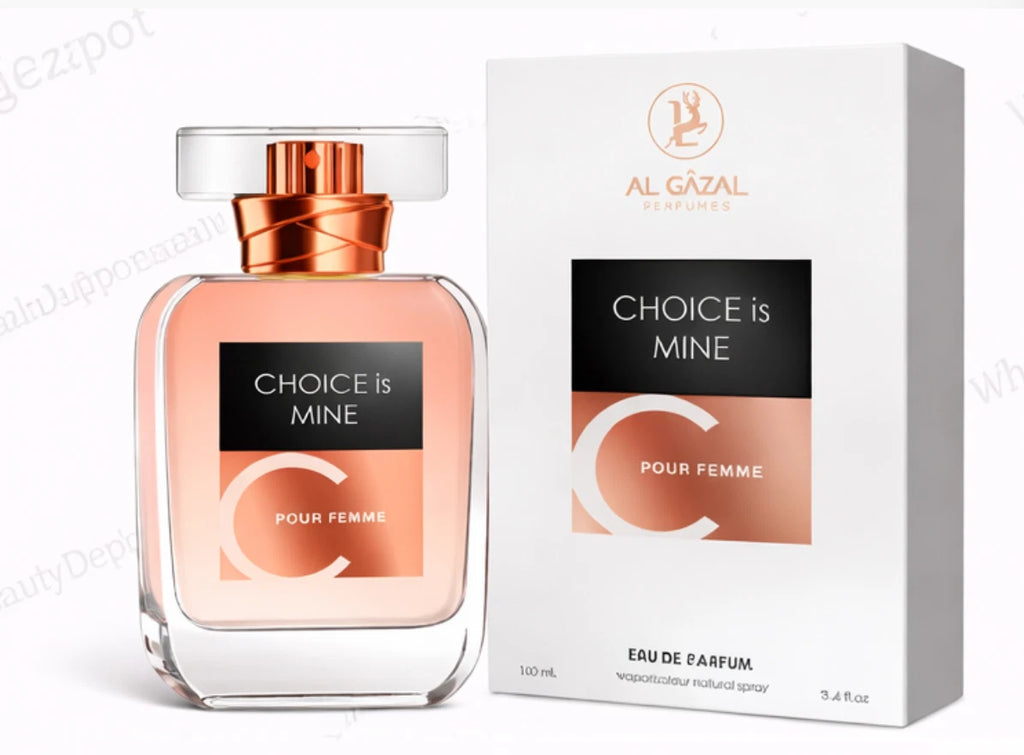Al Gazal Choice Is Mine Eau De Parfum Cologne For Men 3.4 fl oz