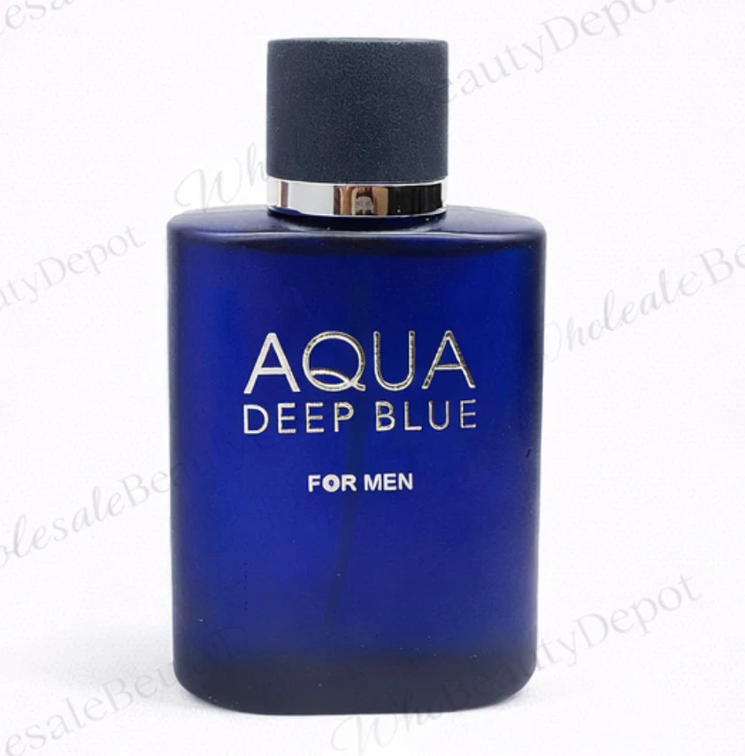 Aqua Deep Blue Men's Cologne 3.4 Fl. Oz. EDP - Inspired By Acqua di G