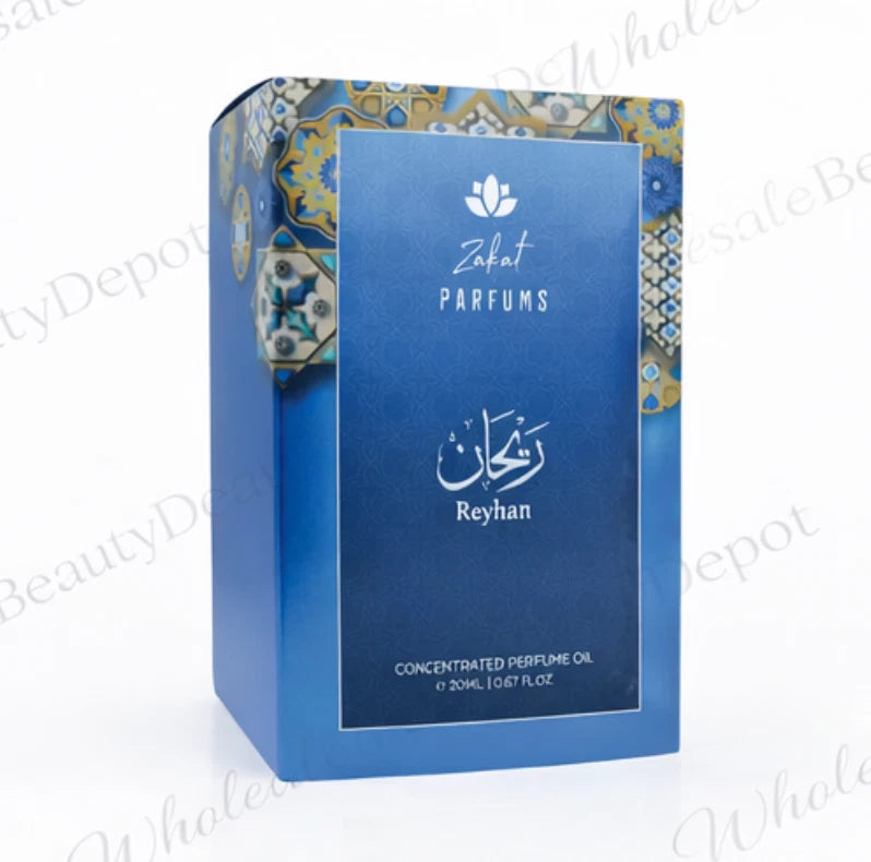 Reyhan By Zakat Pure Concentrated Oil 20 ML (0.67 FL OZ) For Men