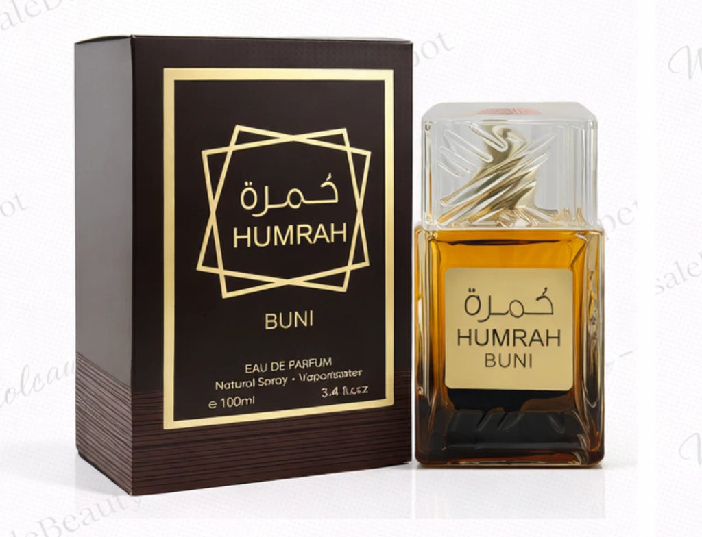 Humrah BUNI 3.4Oz Unisex Eau De Parfum Inspired by Khamrah Qawah