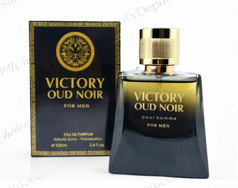 Victory Oud Noir For Men 3.4 Fl. Oz. EDP Spray Inspired By Oud Noir