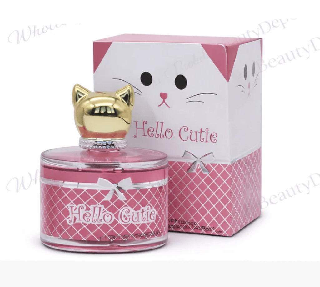 Hello Cutie Eau De Parfum For Woman 3.4oz Sealed Inspired by Hello Kitty