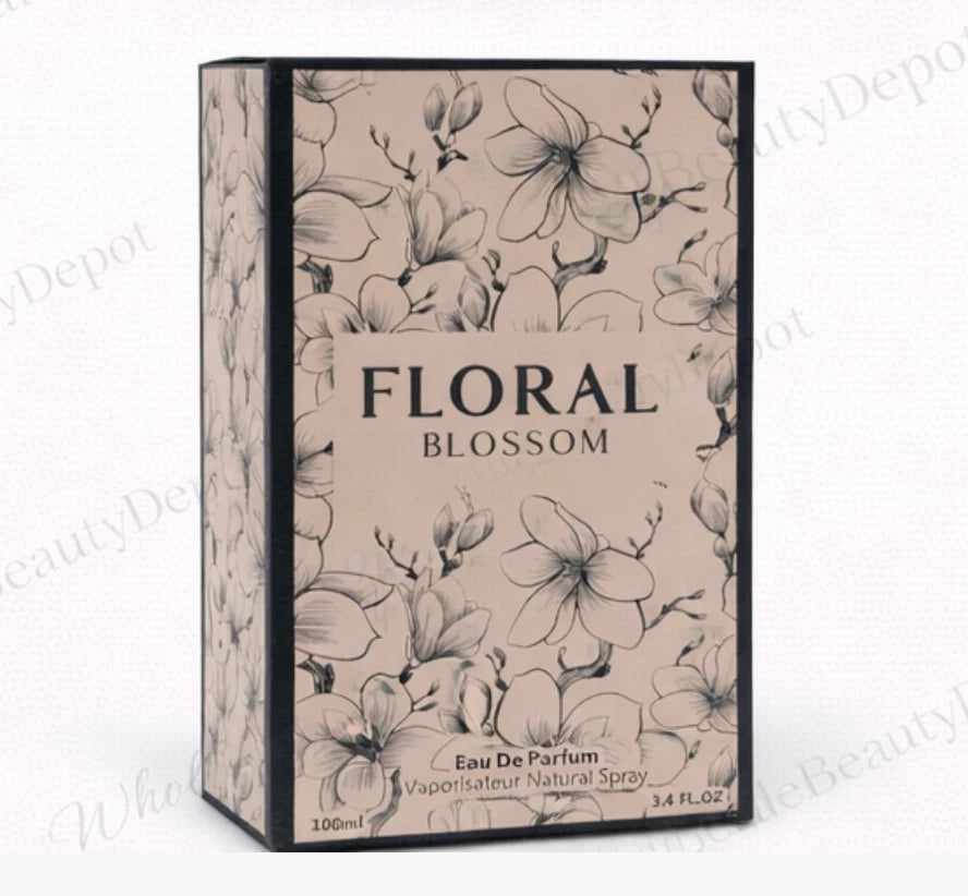 Floral Blossom Eau de Parfum For Woman 3.4 oz Natural Spray