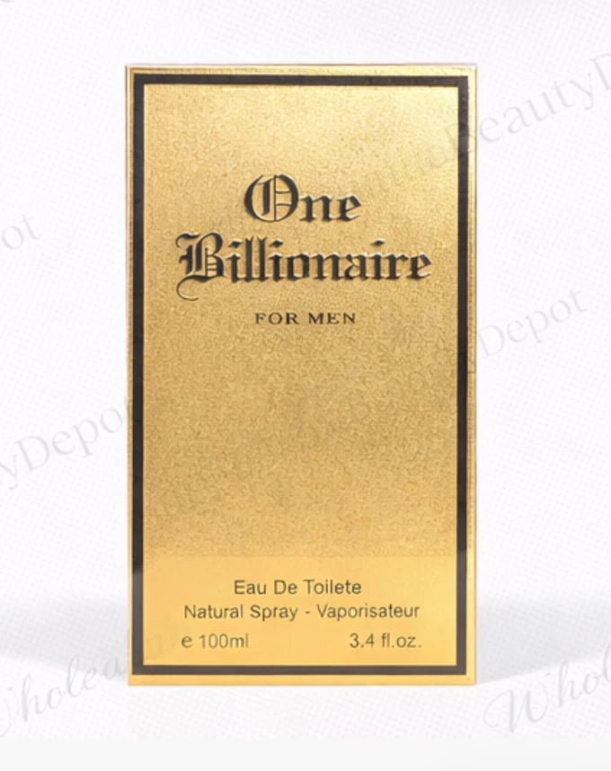 Fragrance Couture One Billionaire EDT For Men 3.4 Oz - Inspired By Paco