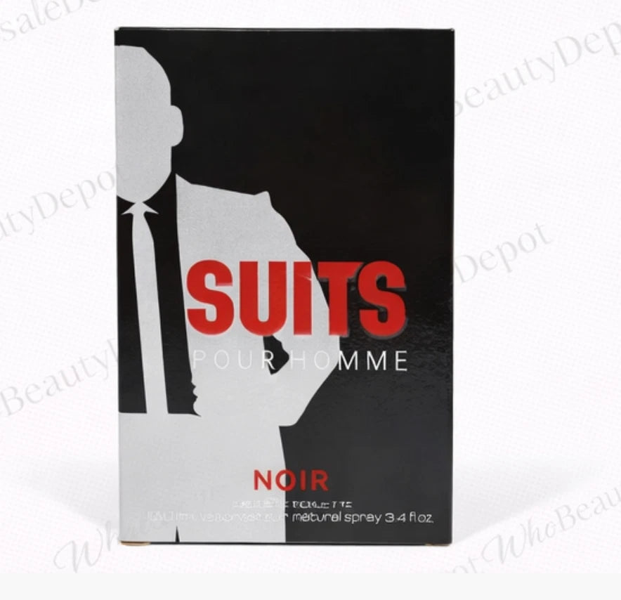 Suits Noir Men's Cologne 3.4 Oz EDT Inspire by Just Different