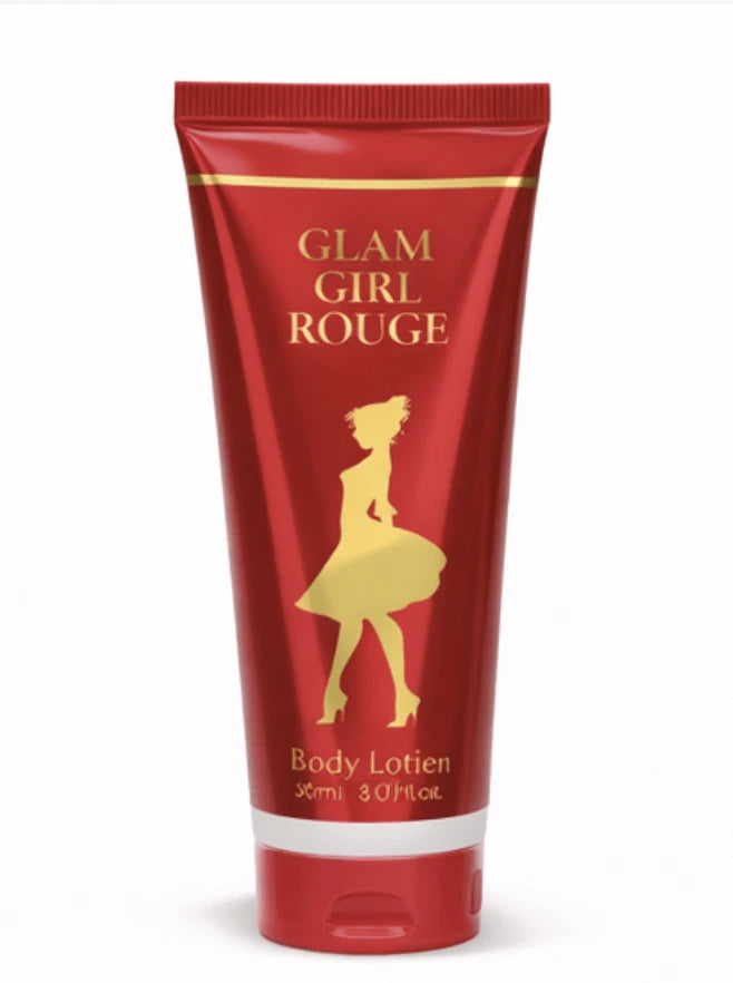 Glam Girl Rouge Perfume Gift Set 3pc For Women EDP 100ml Lotion & Shower Gel
