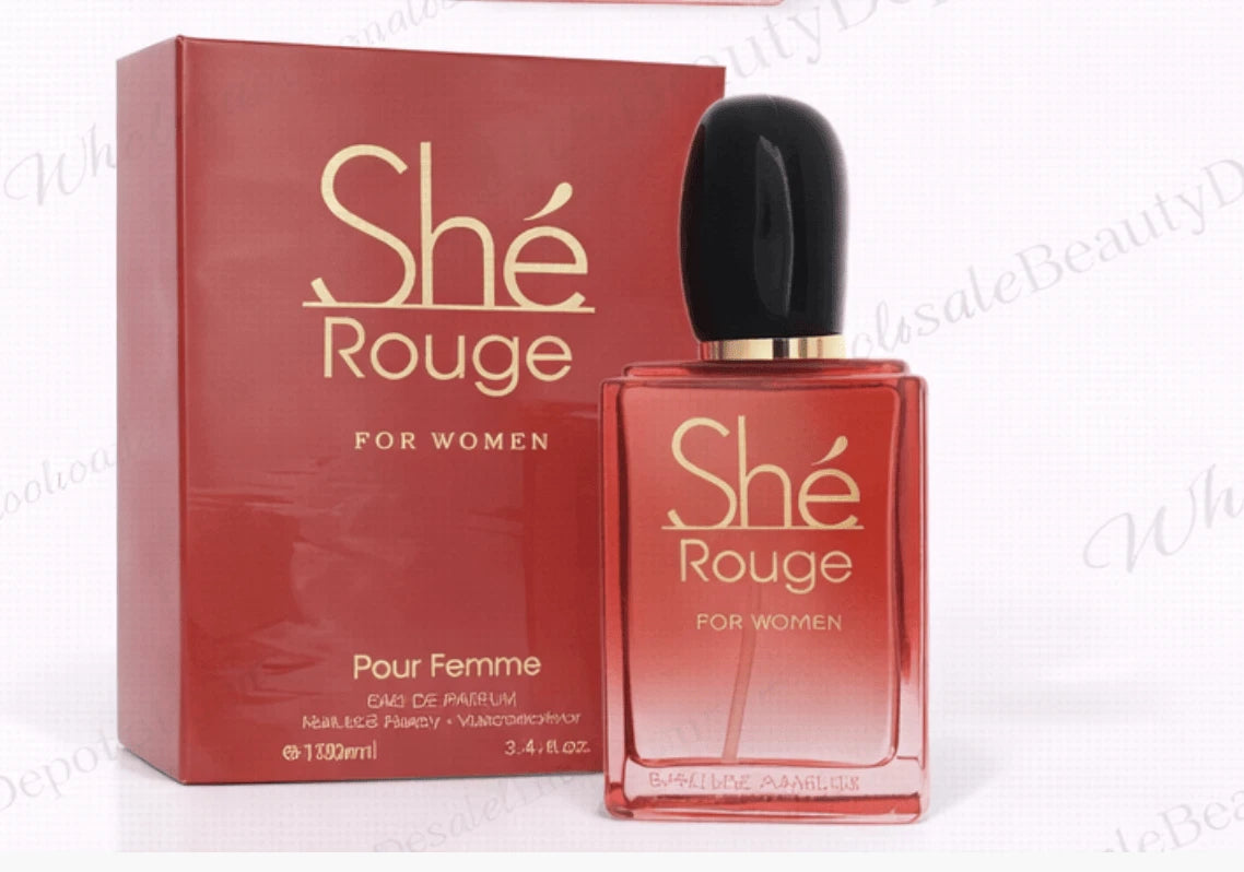 Shé Rouge Eau de Parfum For Women 3.4fl Inspired by Si Passione