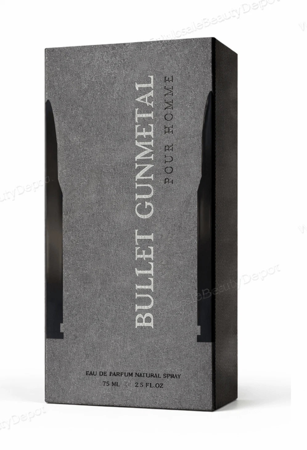 Bullet Gunmetal Pour Homme Eau de Parfum For Men 2.5oz 75ml Spray - Sealed