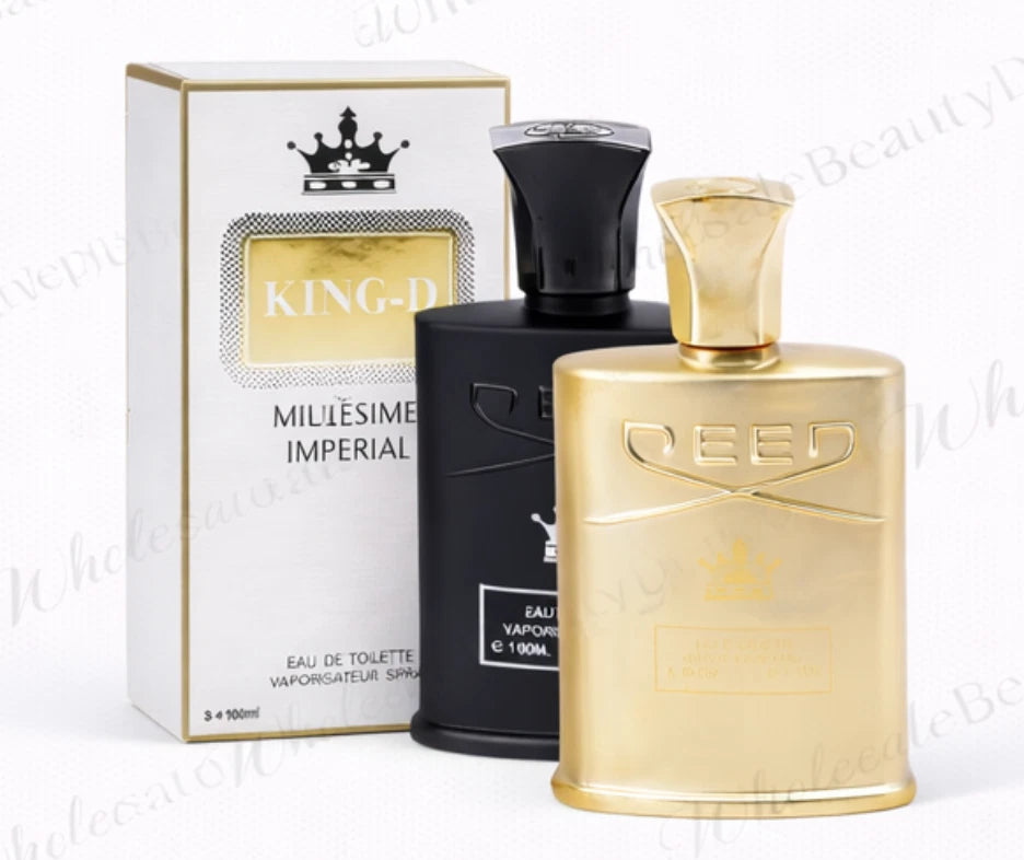King-D Men & Women Cologne SET 3.4oz– Inspired By GIT & Millesime Imperial